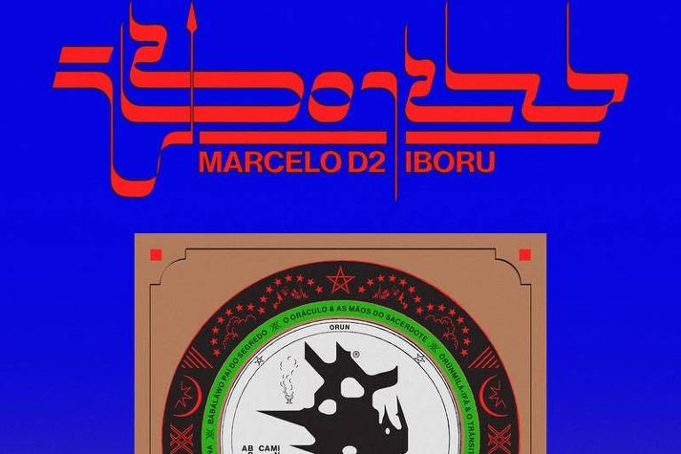 Em foto colorida, a capa de  'Iboru, que sejam ouvidas nossas súlicas', de Marcelo D2