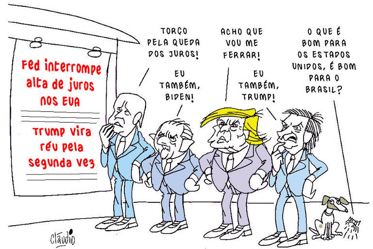Biden, Lula, Trump e Bolsonaro