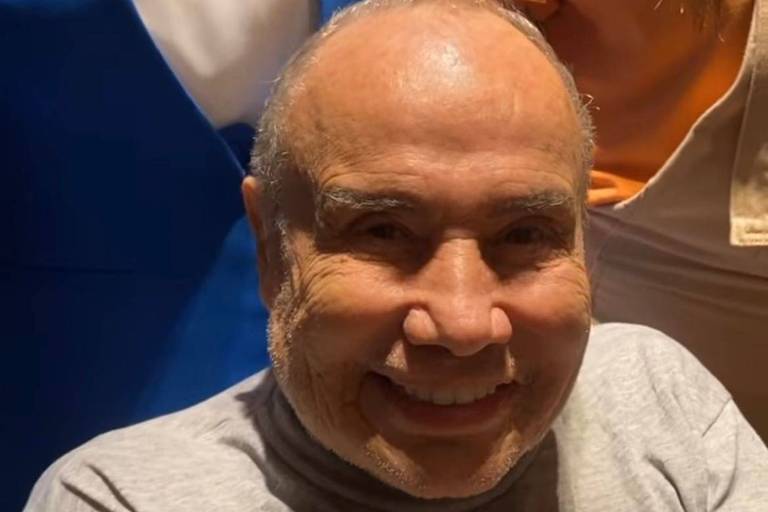 Stênio Garcia, 91, mostra resultado da harmonização facial