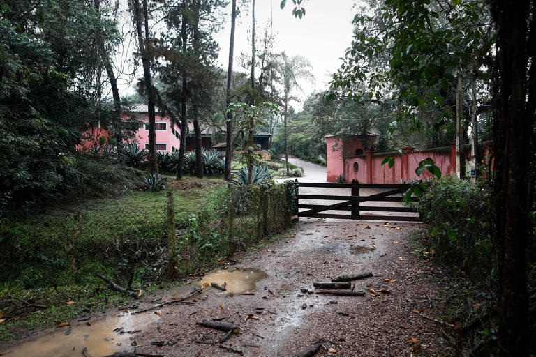 Entrada da fazenda Santa Margarida, em Campinas; local, segundo a prefeitura, é a origem de surto de febre maculosa