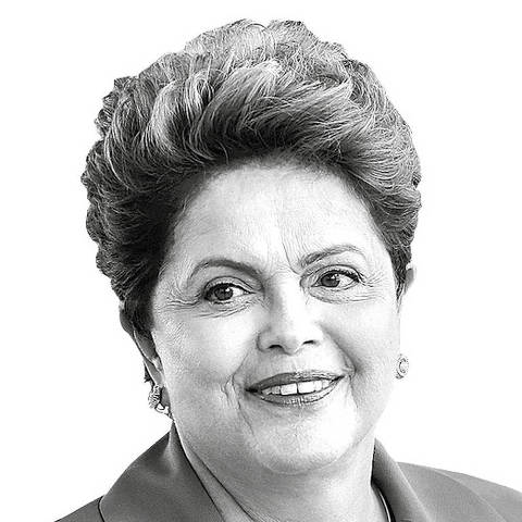 Foto da ex-presidente Dilma Rousseff