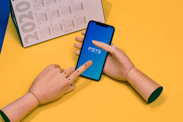 O saque pode ser feito pelo aplicativo do FGTS ou em uma agência da Caixa Econômica Federal