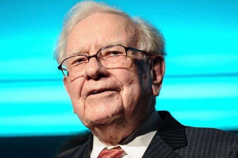 Megainvestidor Warren Buffett, da Berkshire Hathaway, que atingiu lucro recorde, anunciado neste sábado (4)