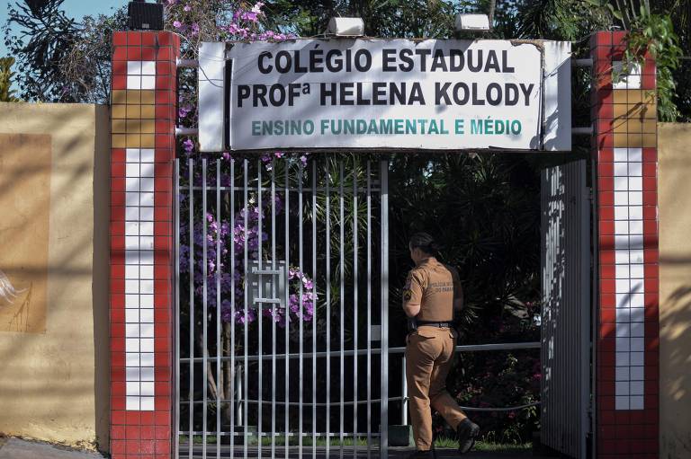 Ex-aluno mata estudante e fere outro em ataque a tiros em escola no Paraná