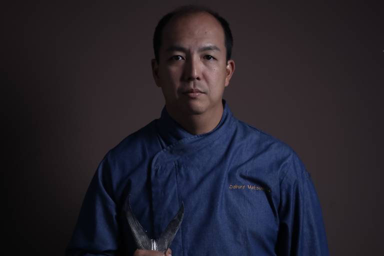 O chef André Saburó Matsumoto