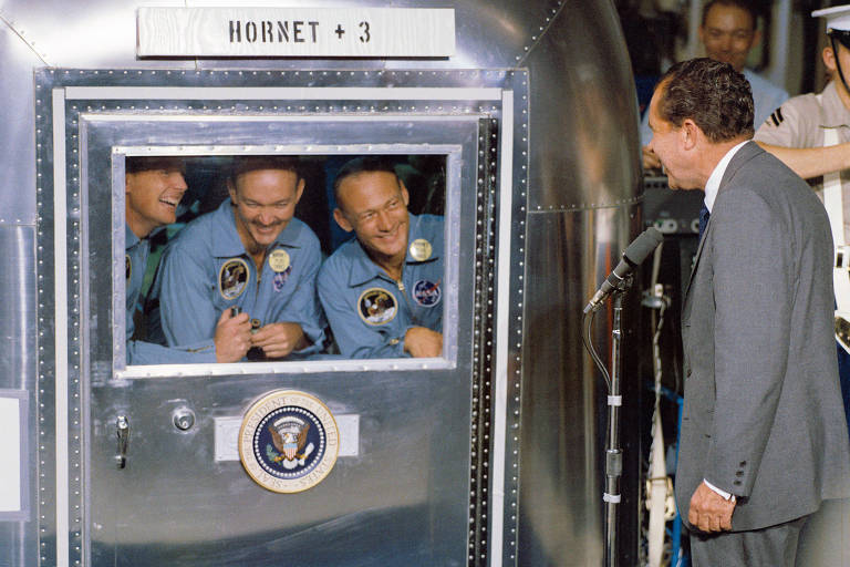 Quarentena imposta pela Nasa após a missão Apollo 11 foi falha