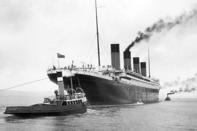O Titanic tinha 269 metros de comprimento
