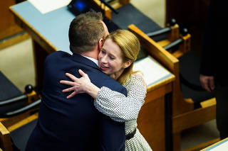 Estonian parliament confirms Prime Minister Kaja Kallas for the another term