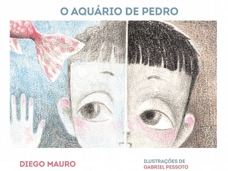 "O Aquário de Pedro" (ed. Patuá), de Diego Mauro e Gabriel Pessoto, traz um garoto que passa o tempo em seu quarto