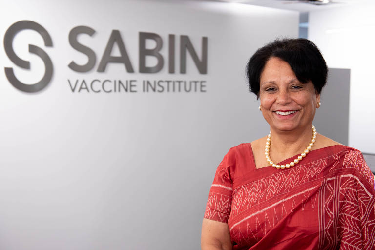 Anuradha Gupta, presidente de imunização global do Instituto Sabin para Vacinas, uma organização americana sem fins lucrativos que busca promover o acesso global à vacinação para todas as crianças