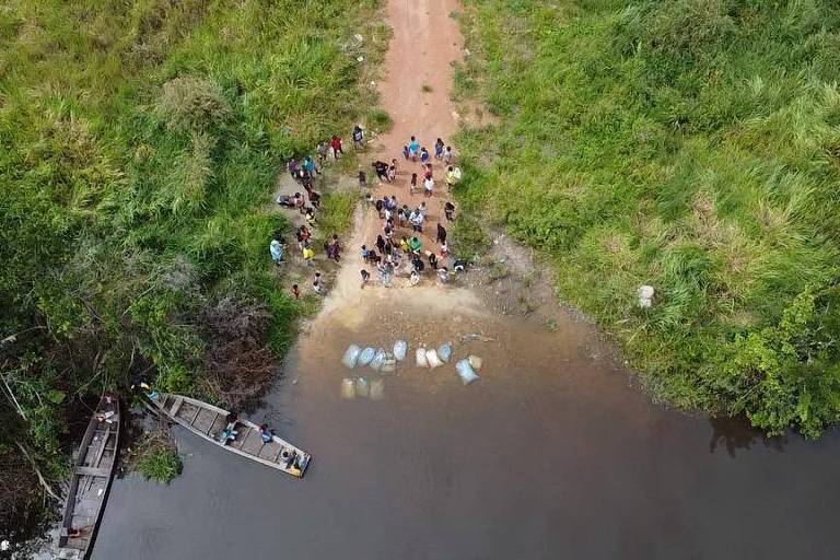 Moradores no rio Lage, que teve os direitos reconhecidos em lei 