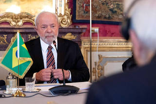 FILE PHOTO: Brazil's President Lula visits Italy