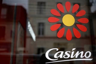 FILE PHOTO: Logo of Casino in Nantes