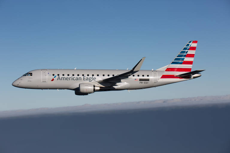 American Airlines colocará alguns E175 e ERJ145 em operação