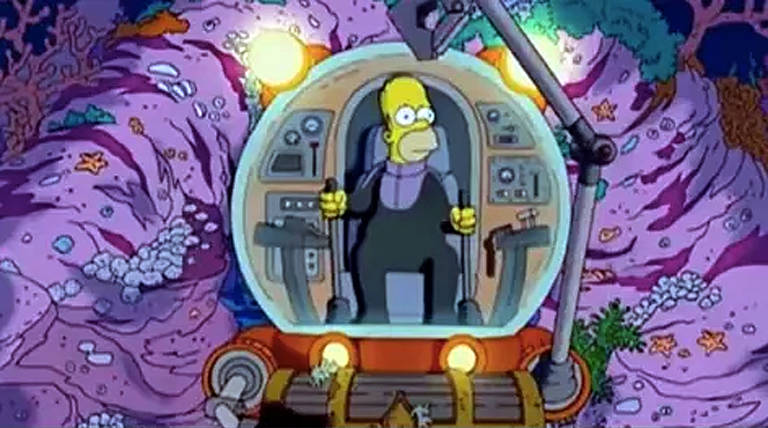 'Os Simpsons' viralizaram após desaparecimento de submarino