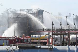 São Paulo (SP), 22/06/2023 - Incêndio/Com/Vítimas/Caldeiras/da/Brasken/Mauá/SP
