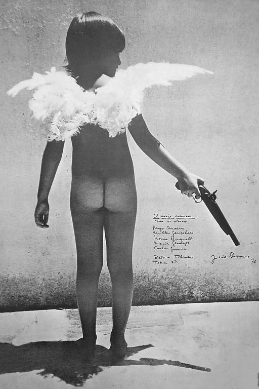 Cartaz do filme 'O Anjo Nasceu', de Julio Bressane