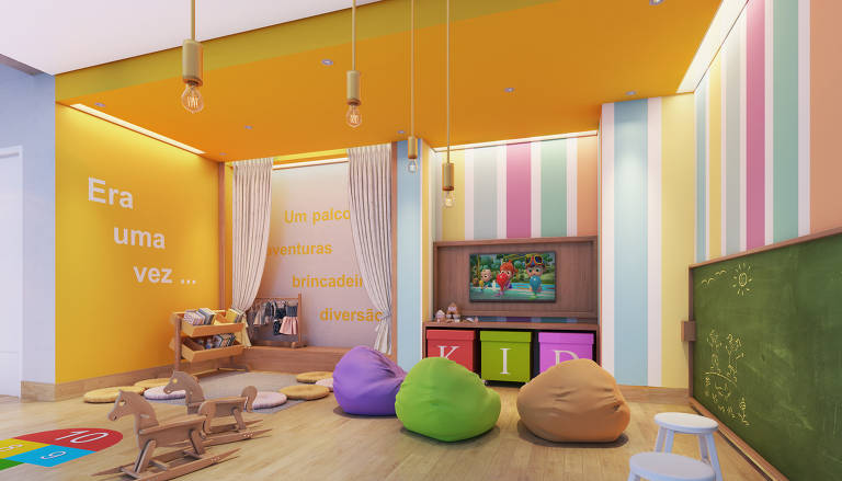 Espaço infantil Planet Smart City