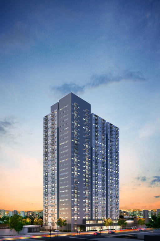 Empreendimento vertical da Planet Smart City em São Paulo; moradores terão acesso a serviços do condomínio pelo celular
