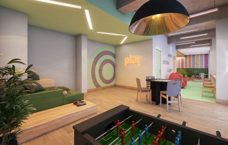 Sala de jogos projetada pela Planet Smart City