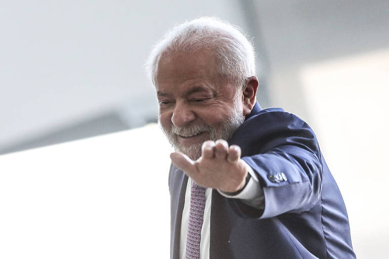 O presidente Luiz Inácio Lula da Silva (PT) durante anúncio do Plano Safra no Palácio do Planalto