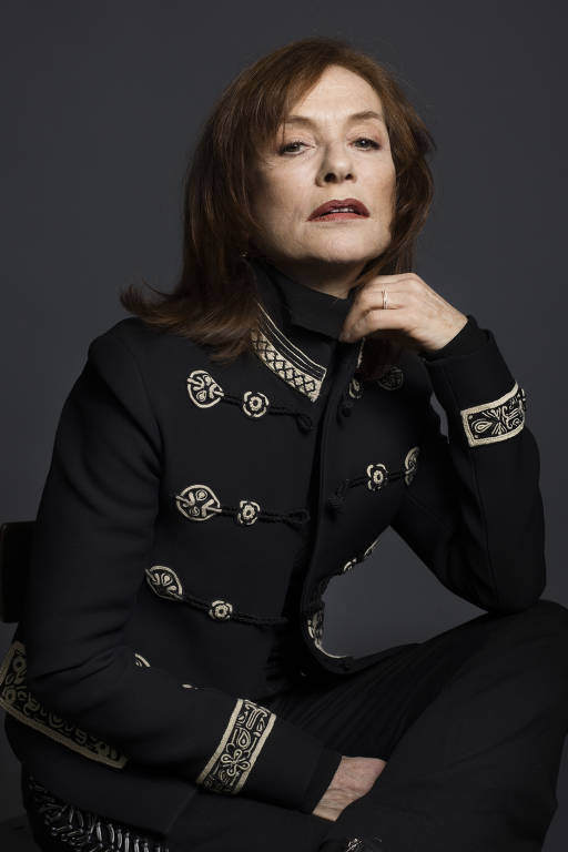 Retrato da atriz francesa Isabelle Huppert feito em Nova York, em fevereiro de 2019 ORG XMIT: XNYT73