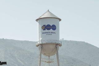 The Warner Brothers Studio lot in Burbank, Calif., April 26, 2023. (Mark Abramson/The New York Times)