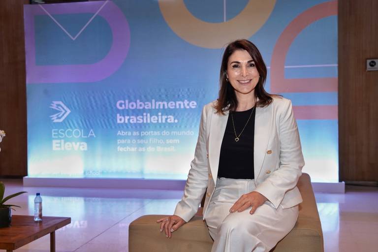 Lucy Nunes, responsável pela unidade de São Paulo da Escola Eleva; ela morou desde criança nos Estados Unidos