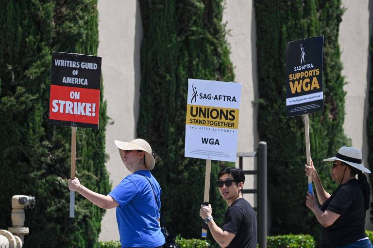 Atores estão prontos para iniciar greve em Hollywood neste sábado