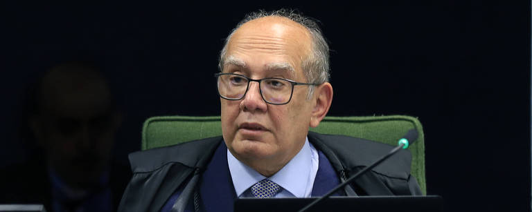 Gilmar Mendes, ministro do Superior Tribunal Federal (STF), durante sessão da Segunda Turma