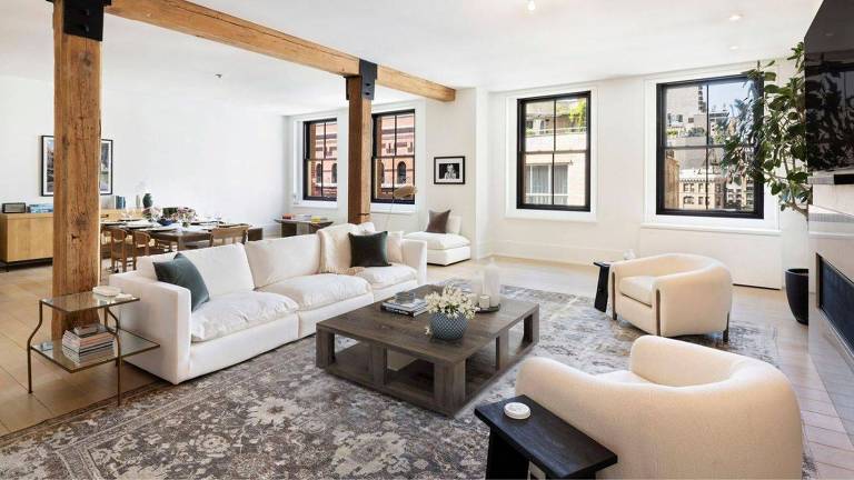 Apartamento da atriz Jennifer Lawrence em Nova York que está à venda