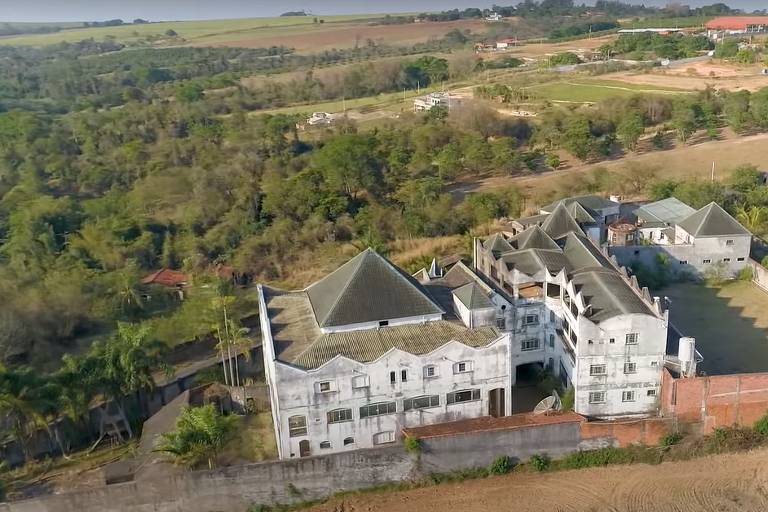 Castelo que foi de José Rico, em Limeira, interior de São Paulo