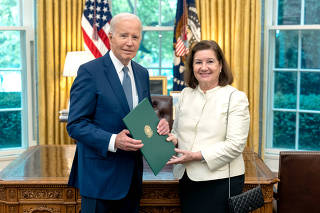 New Brazilian ambassador in Washington, Maria Luiza Viotti