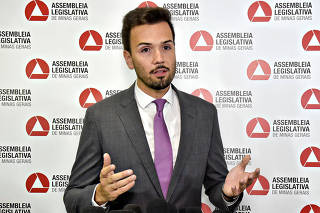 Solenidade de posse dos deputados estaduais eleitos para a 20ª Legislatura - Coletiva de imprensa