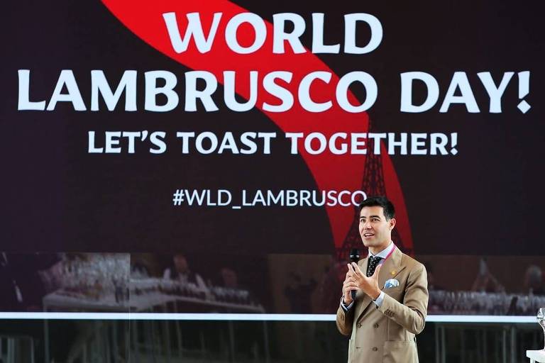 Master of Wine dá masterclass no Dia Internacional do Lambrusco