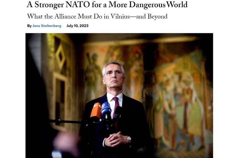 Artigo na principal revista de política externa dos EUA, 'Uma Otan mais forte para um mundo mais perigoso', sobre a Organização do Tratado do Atlântico Norte