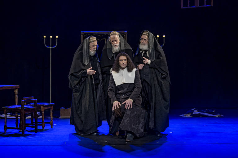 Peça 'O Deus de Spinoza' no Teatro Itália