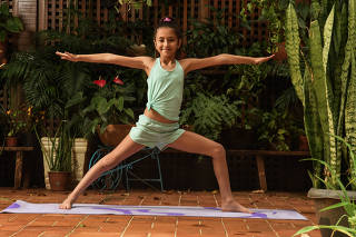Crianças adotam a yoga nas férias