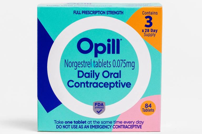  Opill é a primeira pílula anticoncepcional de venda livre nos EUA