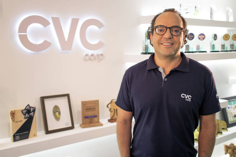 Novo presidente da CVC, Fabio Godinho