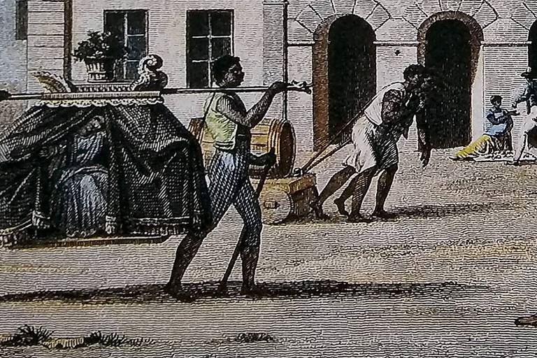 Capa do livro 'Teatro e Escravidão no Brasil', de João Roberto Faria
