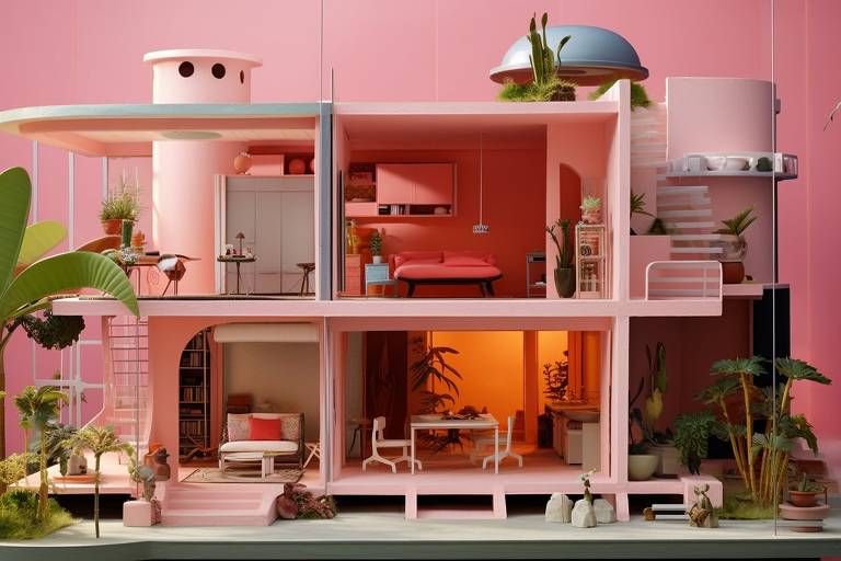 Veja como seria a casa da Barbie se fosse desenhada por grandes arquitetos