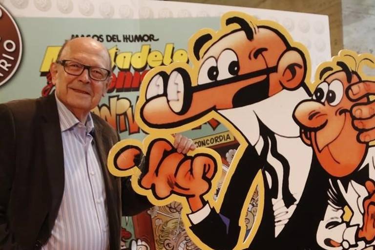 Francisco Ibáñez, criador de 'Mortadelo e Salaminho', morre aos 87 anos