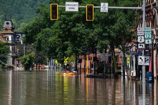 Heavy Rains Cause Catastrophic Flooding In Vermont