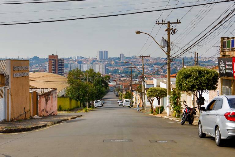 Rua de Santa Bárbara D'Oeste, onde maioria da população elegeu Bolsonaro