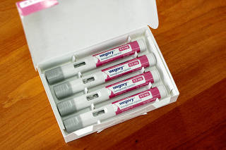 FILE PHOTO: llustrations of Wegovy injector pens in Chicago