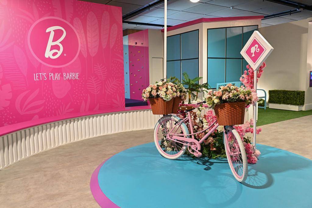 Decoração Barbie Rosa Infantil/adulto Painel Foto Sao Paulo