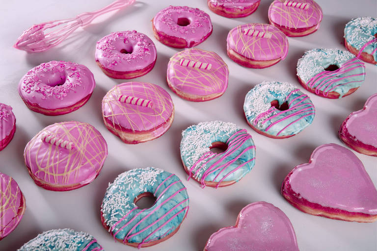 Donuts da parceria entre The Good Cop Donuts e Barbie 