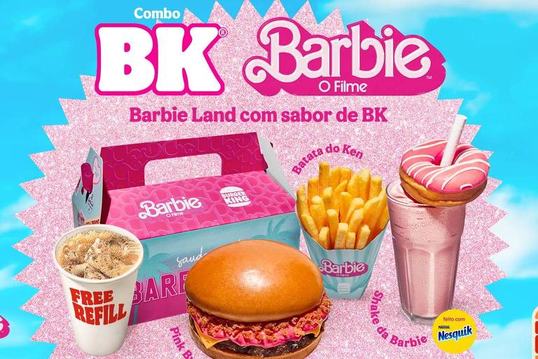 Combo Barbie Burguer King