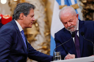 FILE PHOTO: Argentina-Brazil bilateral agreement signing ceremony in Buenos Aires